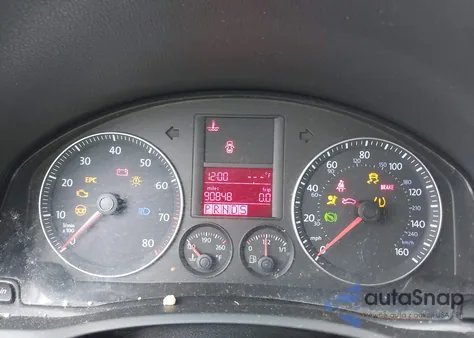 2009 Volkswagen Jetta 2.5L S z USA, uszkodzony, nr VIN 3VWKM71K19M274501